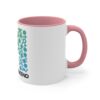 Mocha Weekend Color Accent Coffee Mug, 11oz